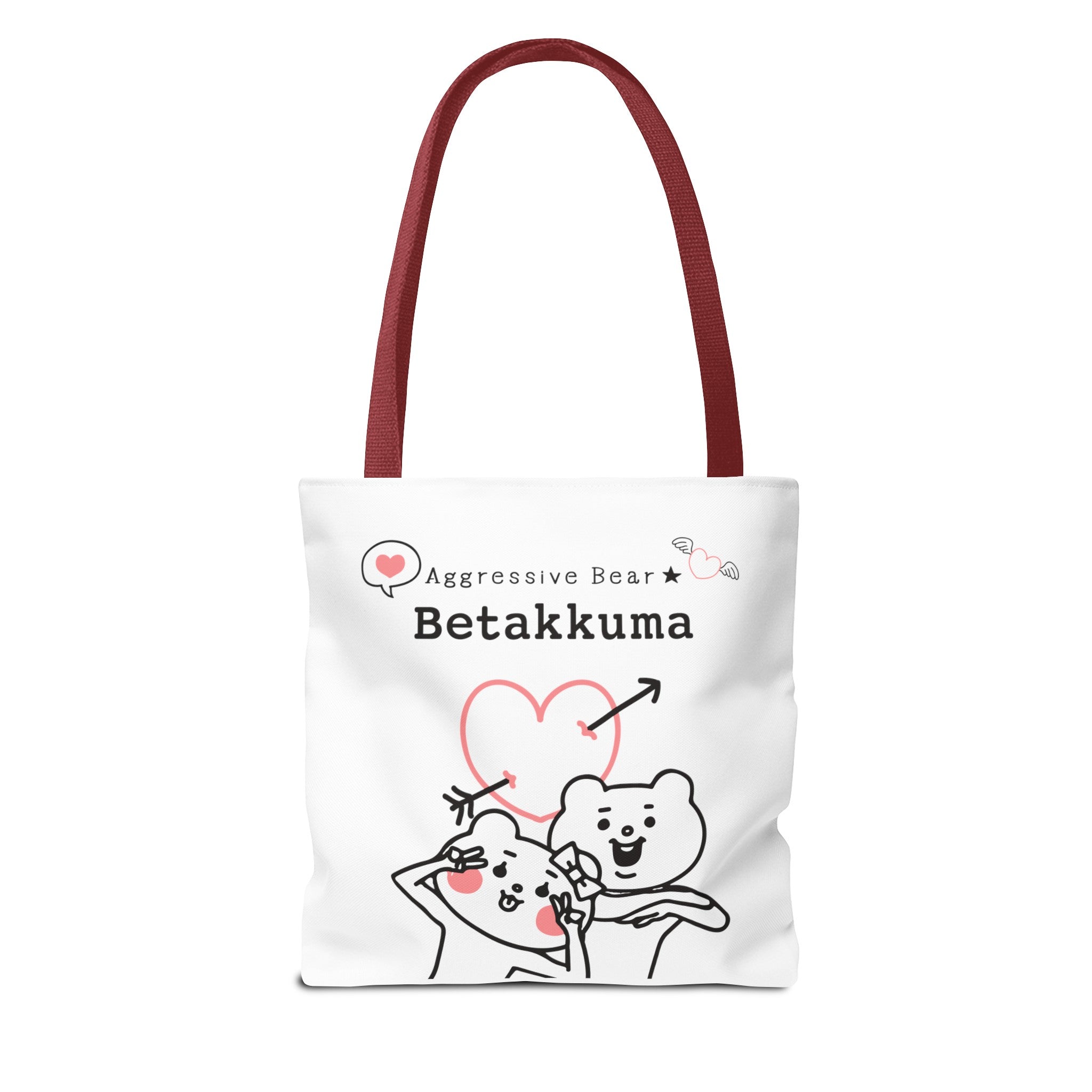 Betakkuma Arrow Heart Tote Bag